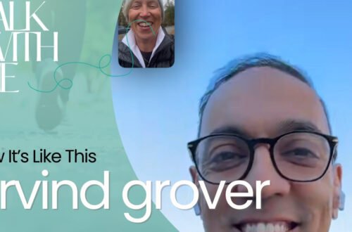 Liz Hofreuter and arvind grover on facetime